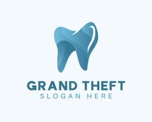 Periodontist - Dental Molar Tooth logo design