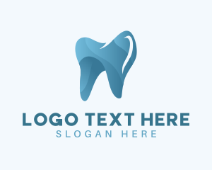 Dental Molar Tooth Logo