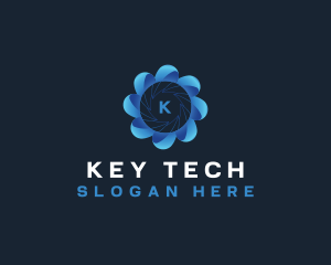 Technology Cyber Network logo design