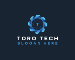 Technology Cyber Network logo design