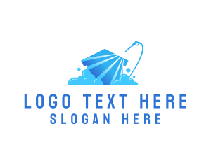 Water - Power Wash Cleaning logo design