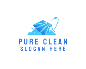 Power Wash Cleaning logo design