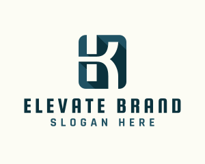 Brand - Professional Startup Brand Letter K logo design