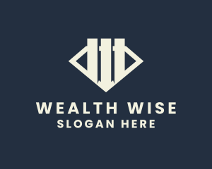 Financial - Diamond Financial Investment logo design