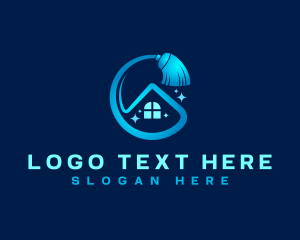 Broom - Broom Clean Housekeeping logo design