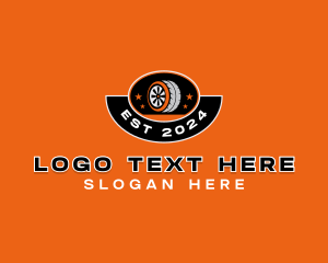 Lug Wrench - Auto Tire Maintenance logo design