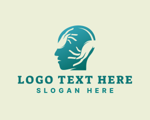 Neurology - Mental Health Hands logo design