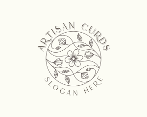 Artisanal Flower Salon logo design