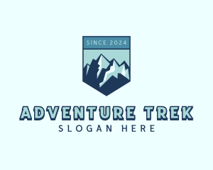 Trekking - Summit Mountain Trekking logo design