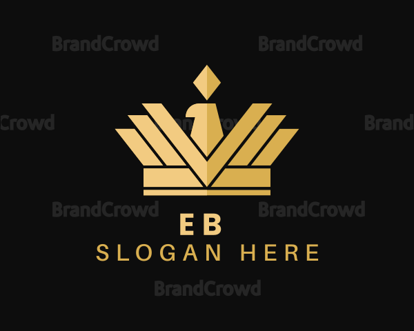Deluxe Eagle Crown Logo