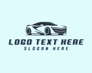 Racing - Car Auto Detailing logo design