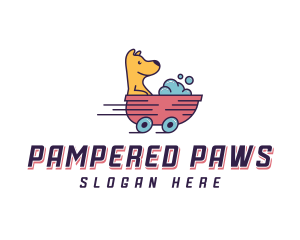 Grooming - Dog Grooming Bath logo design