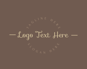 Elegant Cursive Brand Logo