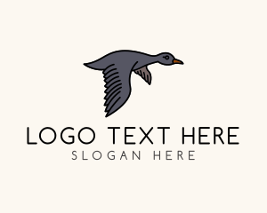 Tweet - Grey Goose Flight logo design