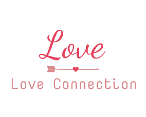 Love Wedding Wordmark logo design