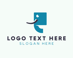 Editorial - Elephant Tusk Quotation logo design