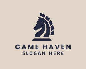 Strategist Horse Game  Logo
