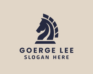 Game - Strategist Horse Game logo design