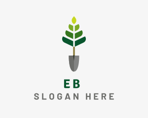 Environment - Tree Shovel Gardener logo design