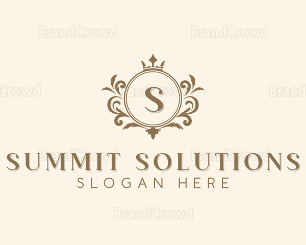 Upscale Wedding Boutique Logo