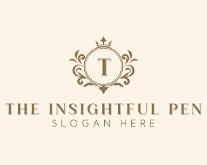 Upscale Wedding Boutique Logo