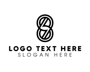 Modern - Modern Geometric Outline logo design