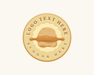 Bakery Dough Doily Logo