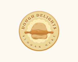 Dough - Bakery Dough Doily logo design