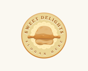 Bakery Dough Doily logo design