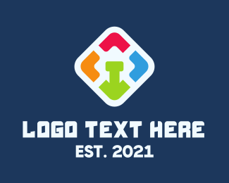 Colored Mobile App Logo