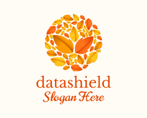 Autumn Leaves Pattern  Logo