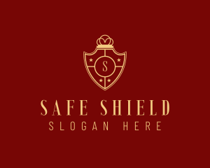 Crown Shield Royal logo design