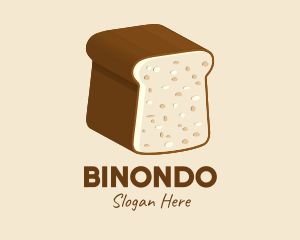 Sandwich - Wheat Bread Loaf logo design