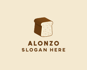 Wheat Bread Loaf  logo design