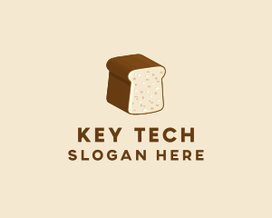 Wheat Bread Loaf  logo design