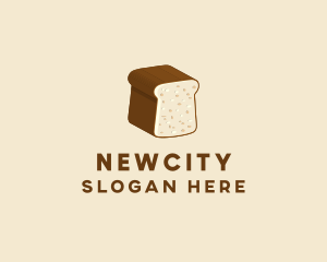 Wheat Bread Loaf  logo design