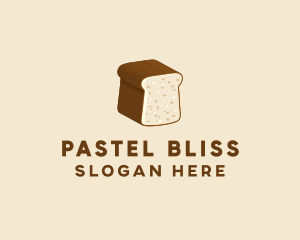 Wheat Bread Loaf  logo design