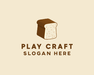 Wheat Bread Loaf  logo design