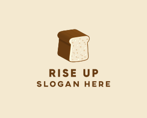 Wheat Bread Loaf  logo design