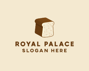 Wheat Bread Loaf  logo design