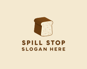 Wheat Bread Loaf  logo design