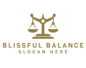 Legal Weighing Scale logo design