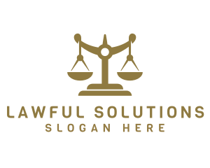 Legal - Legal Weighing Scale logo design