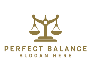 Legal Weighing Scale logo design