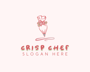 Icing Piping Bag logo design