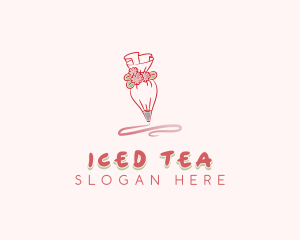 Icing Piping Bag logo design