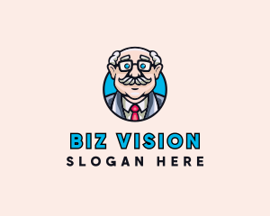 Old Bald Man logo design