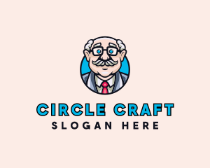 Old Bald Man logo design