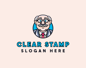 Old Bald Man logo design