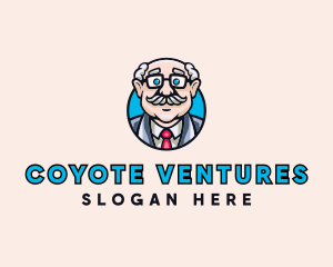 Old Bald Man logo design